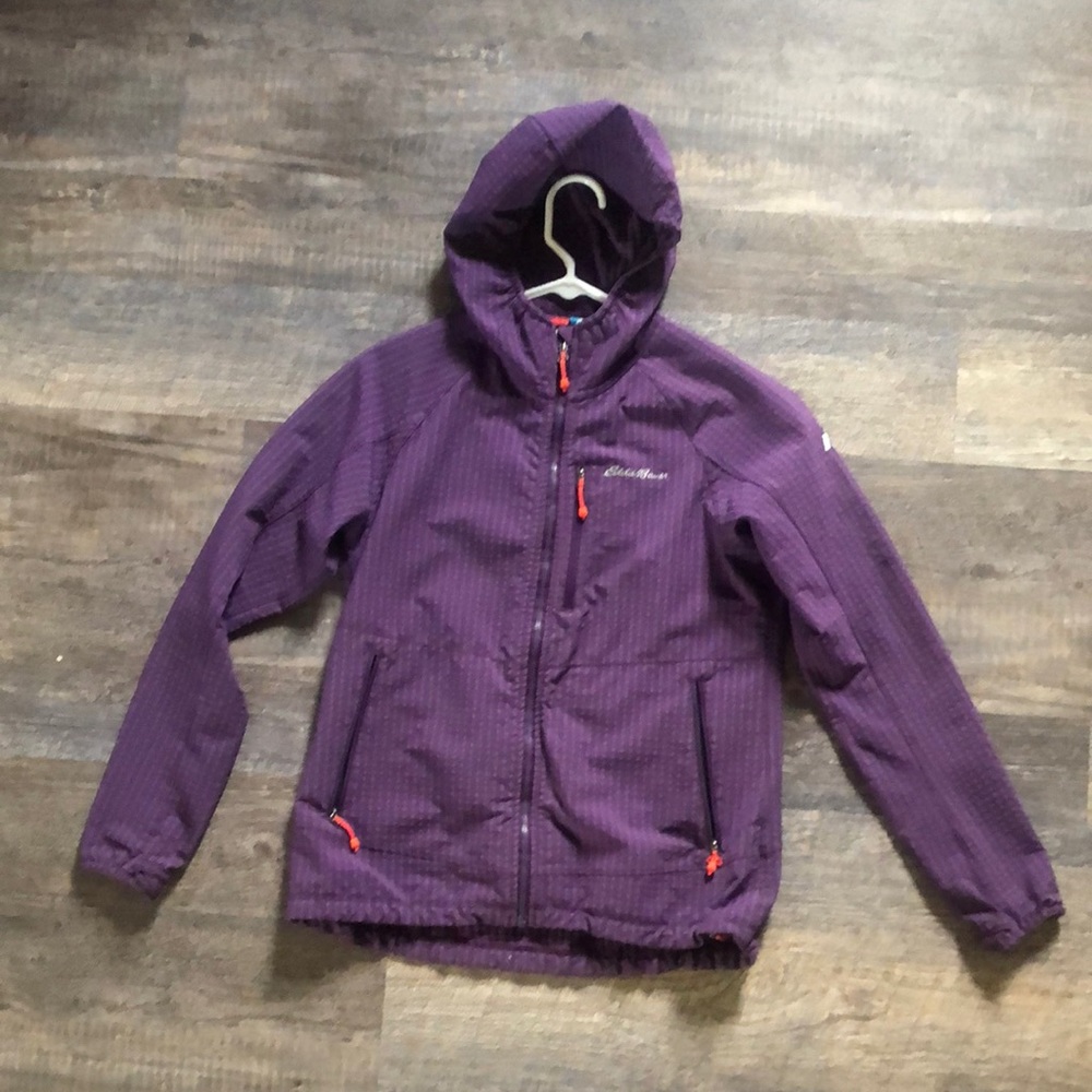 Eddie Bauer Purple Hooded Jacket
